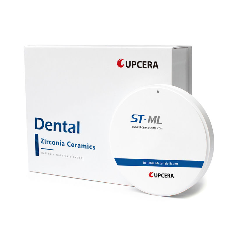 متعدد الطبقات زركونيا الأسنان كتل CE ISO FDA مصدق زركونيا مواد طب الأسنان
