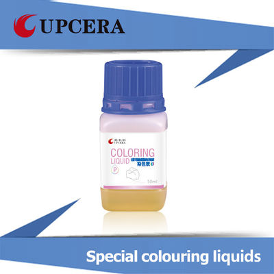 CE Zirconia Coloring Liquid For Zirconia Teeth Crowns Pink Color Series